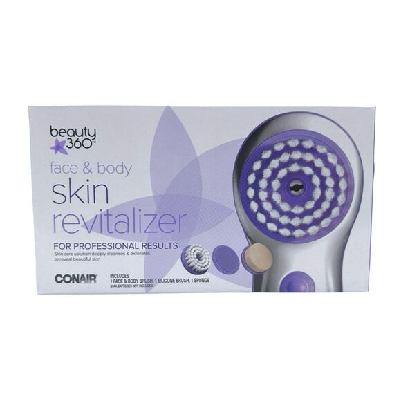 Conair Beauty 360 Face & Body Skin Revitalizer Brush - Picture 1 of 2